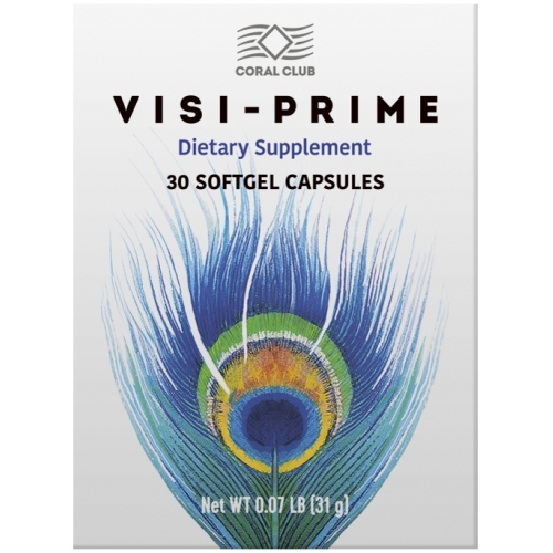 Gezichtsvermogen: Vitaminen voor de ogen Visi-Prime (Coral Club)