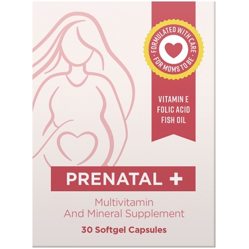 Gezondheid van de vrouw: Zwangerschap vitaminen Prenatal+ (Coral Club)