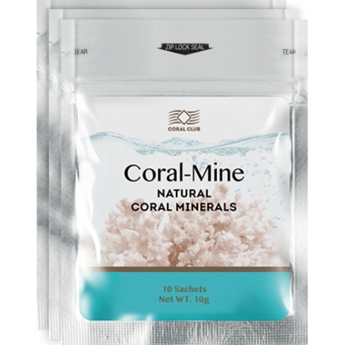 Су-минералды теңгерім: Coral-Mine, 30 пакет (Coral Club)